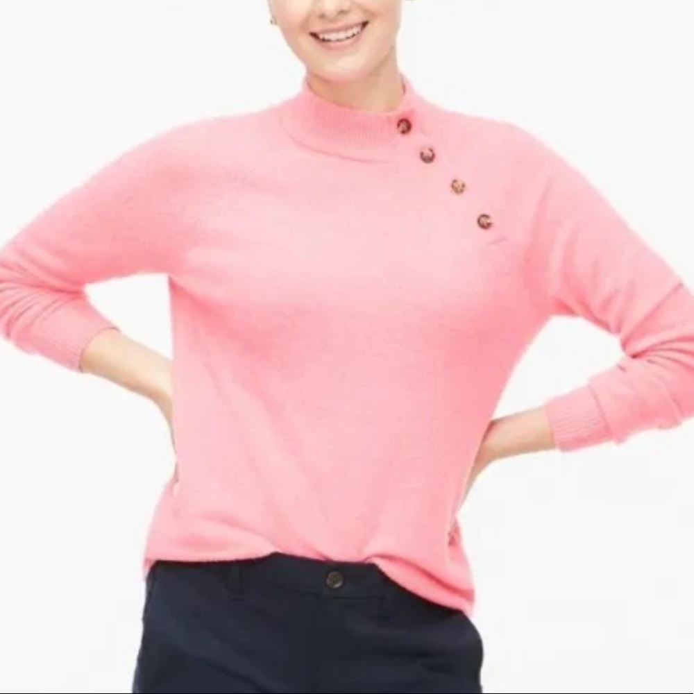 J. Crew Factory Bright Pink Sweater